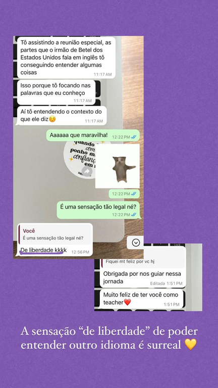 Print: a sensação de liberdade de entender outro idioma